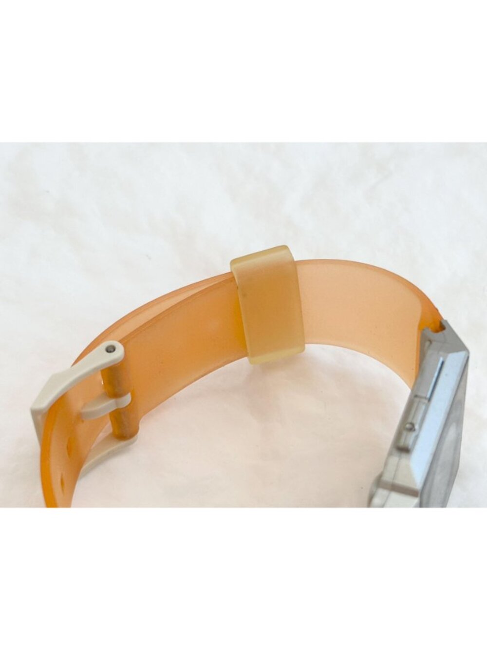 CASIO FS-01 2324 Orange & Blue Illuminator Dual Time Japanese 90's Film Watch - Picture 10 of 16
